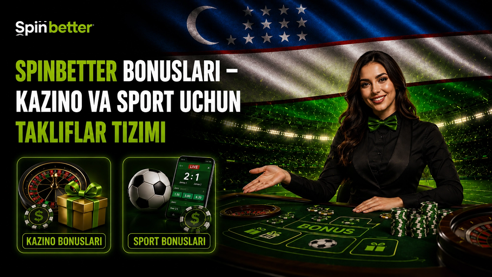 SpinBetter Bonus Casino uz