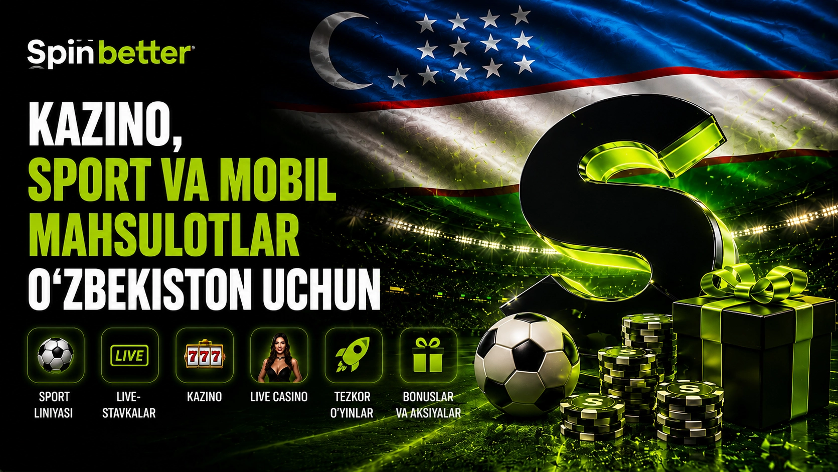 SpinBetter Casino-Sports uz